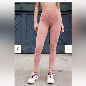 Free People High-Rise 7/8 Length Good Karma Leggings